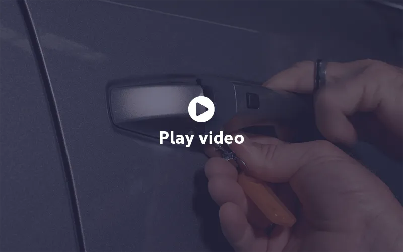 How to open the doors when your remote battery is flat